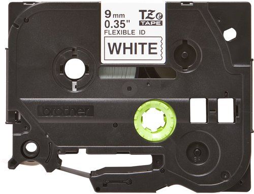 CINTA de ROTULAR BROTHER LAMINADA FLEXIBLE 8m 9mm