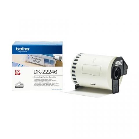 ETIQUETAS BROTHER CONTINUA PAPEL BLANCO 103 mm ROL