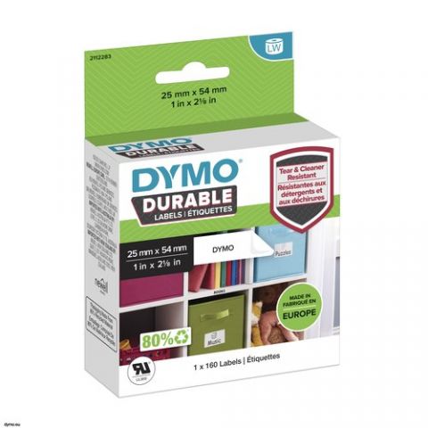 ETIQUETAS DYMO LABEL WRITER INDUSTRIAL  25x54 mm R