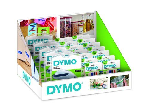 MAQUINA de ROTULAR DYMO MANUAL OMEGA EXPOSITOR DE