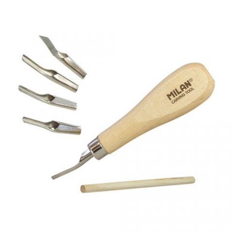 SET DE CARVADO MILAN LINO CUTER GUBIAS PARA TALLO