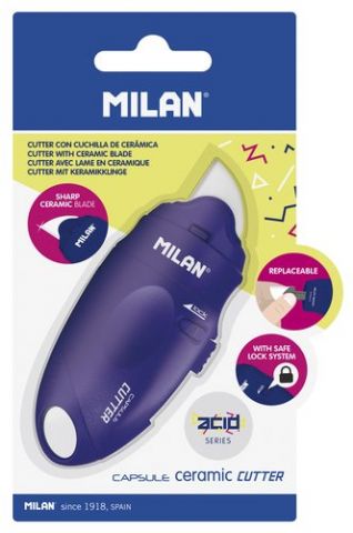 CUTTER MILAN CAPSULE CERAMICA ACID AZUL