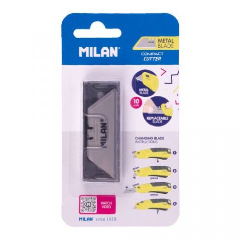RECAMBIO CUTER MILAN COMPACT ACID BLISTER de 10