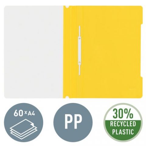 DOSIER FASTENER LEITZ (PLASTICO) PVC A4 con TARJET