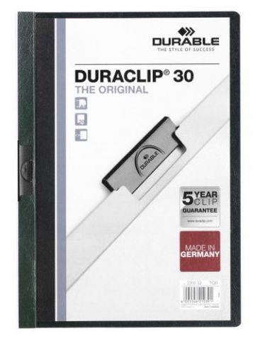 DOSIER CLIP DURACLIP PVC A4 2200 pinza METAL 30h V