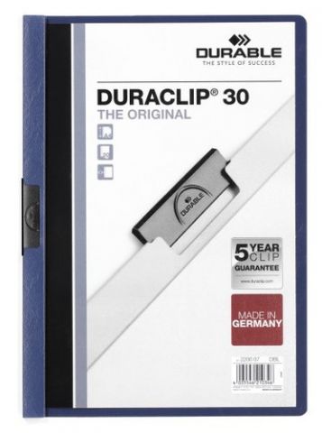 DOSIER CLIP DURACLIP PVC A4 2200 pinza METAL 30h A