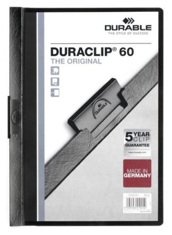 DOSIER CLIP DURACLIP PVC A4 2209 pinza METAL 60h N