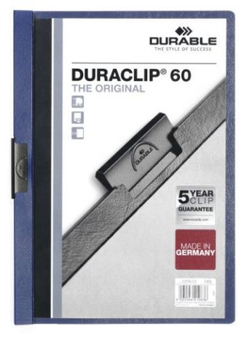 DOSIER CLIP DURACLIP PVC A4 2209 pinza METAL 60h A