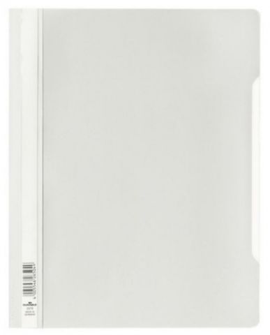 DOSIER FASTENER DURABLE 2570 A4+ TRANSP. BLANCO