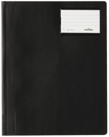 DOSIER FASTENER DURABLE 2500 A4+ OPACO NEGRO