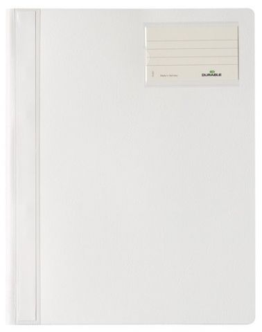 DOSIER FASTENER DURABLE 2500 A4+ OPACO BLANCO