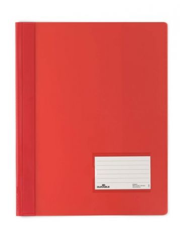 DOSIER FASTENER DURABLE 2680 A4+ TRANS. ROJO