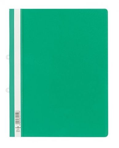 DOSIER FASTENER DURABLE 2580 A4+ TRANSP. VERDE