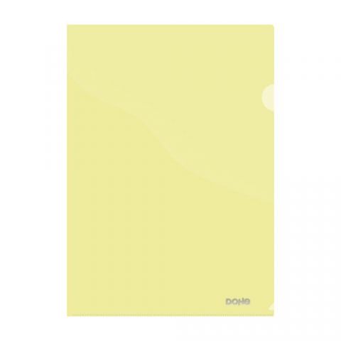 DOSIER ANGULO RECTO DOHE PP PREMIUM 180µ A4 AMARIL