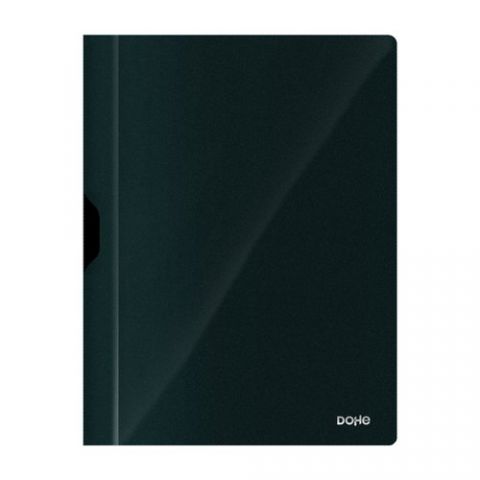 DOSIER CLIP PP A4 pinza METAL 30h NEGRO