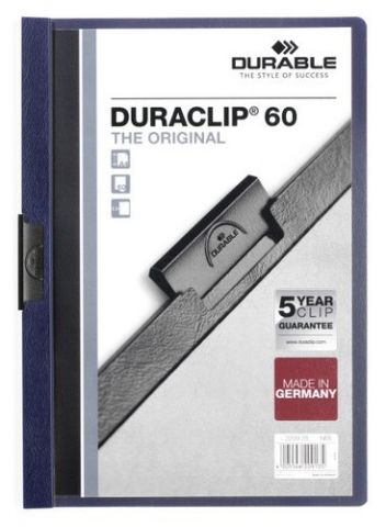 DOSIER CLIP DURACLIP PVC A4 2209 pinza METAL 60h A