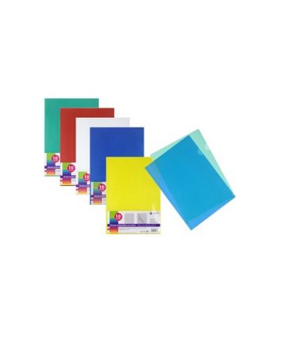 DOSIER ANGULO RECTO CARCHIVO PP 130µ A4 AZUL PAQUE