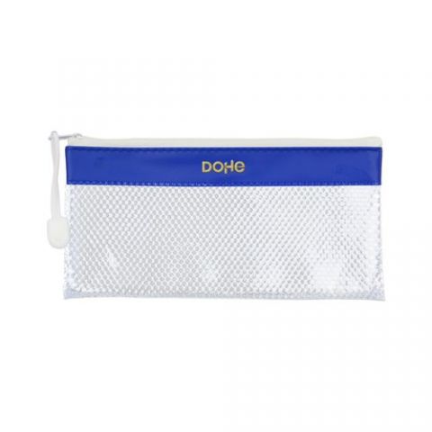 PORTATODO DOHE CREMALLERA APAISADO PVC BLANCO/AZUL
