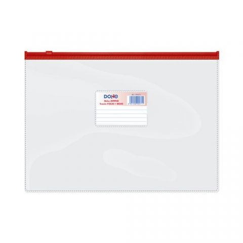 DOSIER SOBRE DOHE ZIPPER Fº APAISADO PVC TRASPAREN