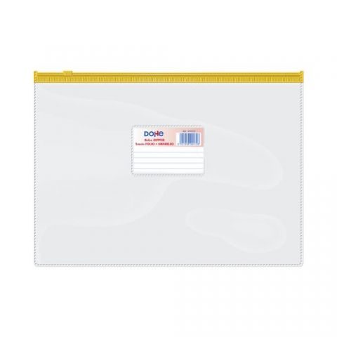 DOSIER SOBRE DOHE ZIPPER Fº APAISADO PVC TRASPAREN