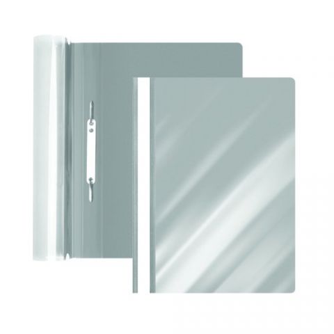 DOSIER FASTENER FOROFIS PVC A4 GRIS MATE