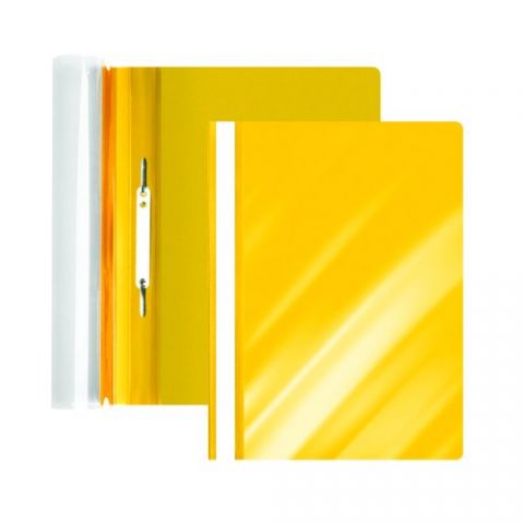 DOSIER FASTENER FOROFIS PVC A4 AMARILLO MATE
