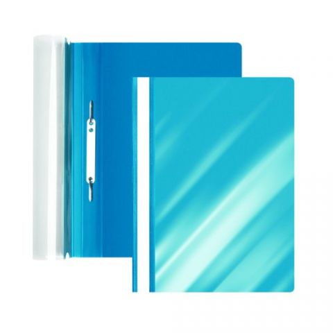 DOSIER FASTENER FOROFIS PVC A4 AZUL MATE