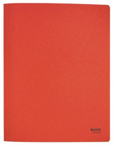 DOSIER FASTENER LEITZ RECYCLE CARTON A4 ROJO