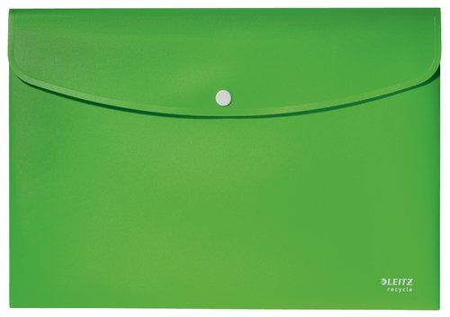 DOSIER SOBRE LEITZ RECYCLE PP OPACO BROCHE A4 VERD