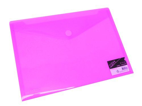 DOSIER SOBRE DATABANK PP VELCRO A4 ROSA