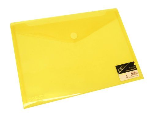 DOSIER SOBRE DATABANK PP VELCRO A4 AMARILLO