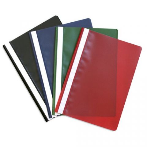 DOSIER FASTENER GRAFOPLAS PP Fº ROJO