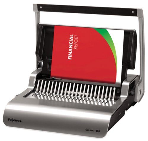 ENCUADERNADORA CANUTILLOS FELLOWES QUASAR + 500 (m