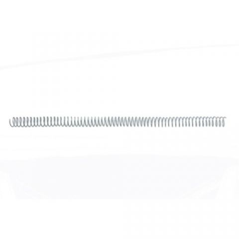ESPIRAL METALICA GBC paso 5:1 NEGRA  46 mm CAJA de