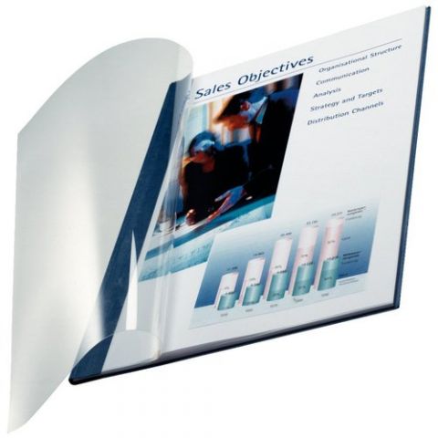 TAPA LEITZ impressBIND A4 FLEXIBLE TRANSP.  7 mm (
