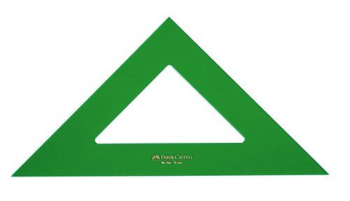 ESCUADRA FABER CASTELL 28 CENTIMETROS