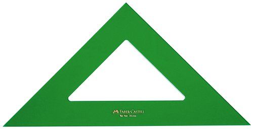 ESCUADRA FABER CASTELL 50 CENTIMETROS