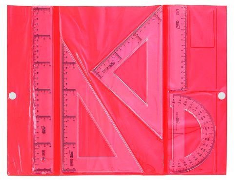 EQUIPO de DIBUJO SAFTA 25 CENTIMETROS CON VELCRO
