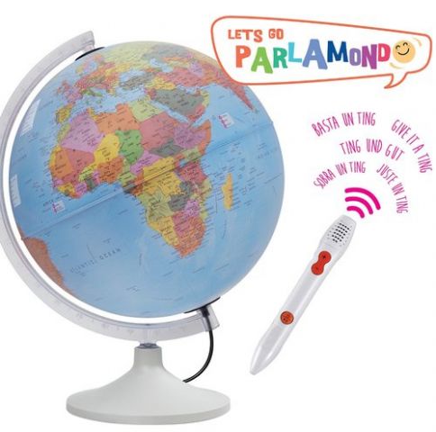 ESFERA INTERACTIVA  FyP PARLAMONDO con LUZ 30 cm