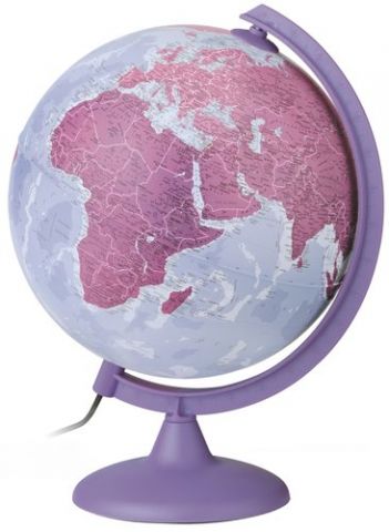ESFERA TECNODIDATTICA FyP PURPLE con LUZ 25cm