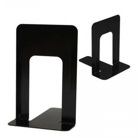 SUJETA LIBROS SDI GRANDE (228mm) METAL NEGRO PACK