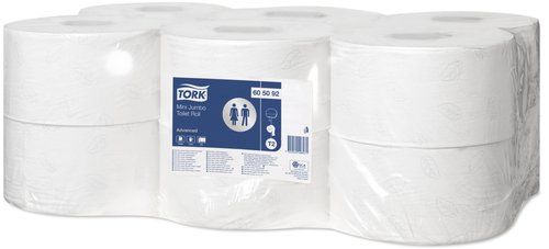 PAPEL HIGIENICO INDUSTRIAL TORK MINI JUMBO 2 CAPAS