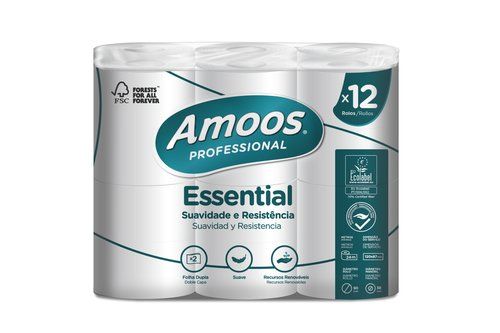 PAPEL HIGIENICO AMOOS PROFESSIONAL ESSENTIAL 2 CAP