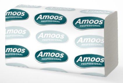 TOALLA SECAMANOS AMOOS PROFESSIONAL PLEGADA ZIG-ZA