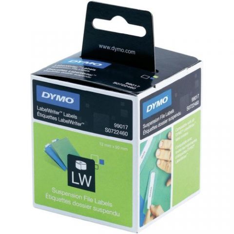 ETIQUETAS DYMO LABEL WRITER  12x50 mm ROLLO 220 ud