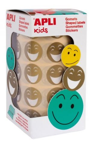 GOMETS APLI ROLLO CARA FELIZ SMILE 30h CIRCULO Ø 2