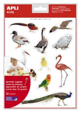GOMETS APLI BOLSA  12h REMOVIBLES AVES  (17631)