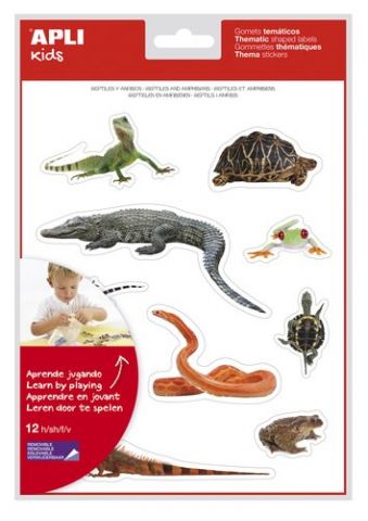 GOMETS APLI BOLSA  12h REMOVIBLES REPTILES Y ANFIB