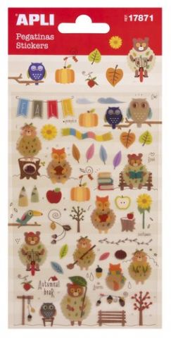 STICKERS APLI BOLSA 1h OTOÑO (17871)