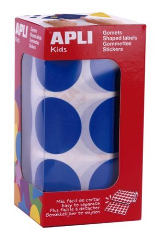GOMETS APLI ROLLO REDONDO Ø 33 mm AZUL 708 uds. (1